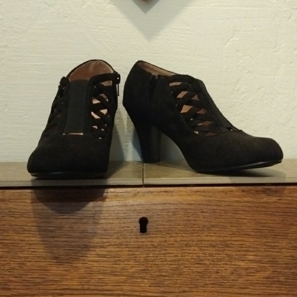 Black Suede Heels